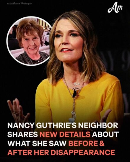 What a Neighbor Says About Nancy Guthrie’s Disappearance – New Details Emerge