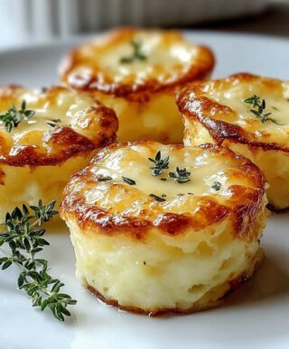 Cheesy Mashed Potato Puffs