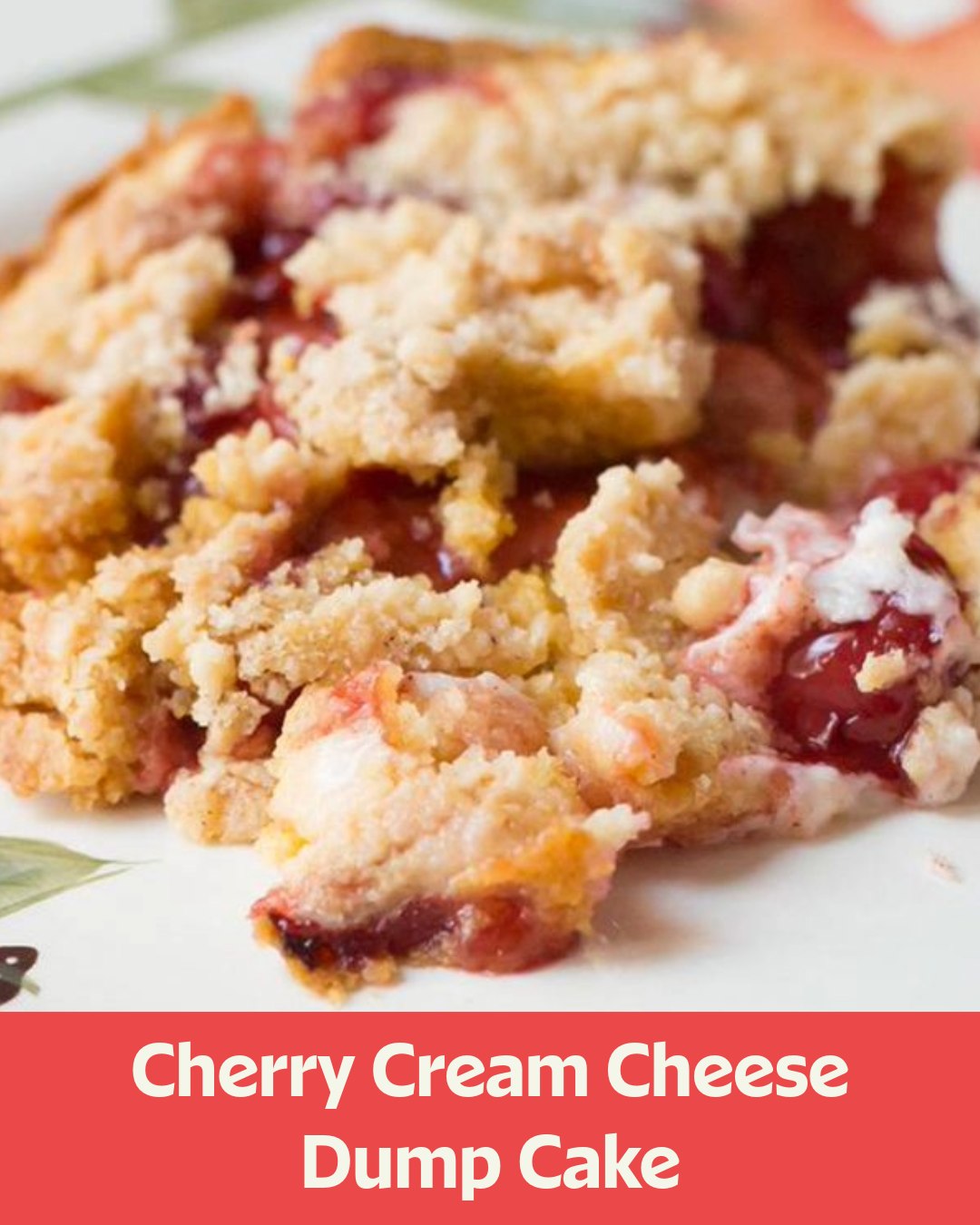 Cherry Cream Cheese Dump Cake