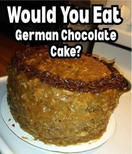 Homemade German Chocolate Cake