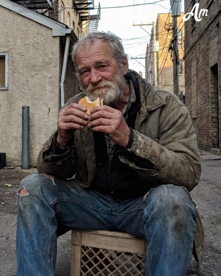 I Shared My Lunch With an Old Man by the Dumpsters — the Next Morning, a Black Limo Pulled Up Beside My Tent