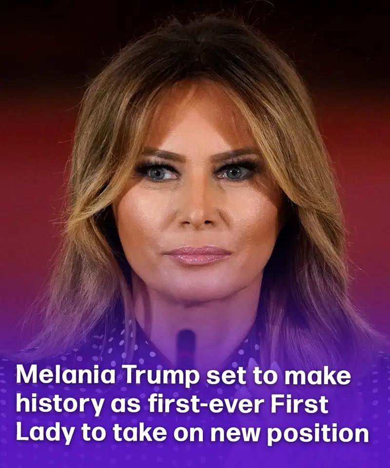 Melania Trump set to make history as first-ever First Lady to take on new position