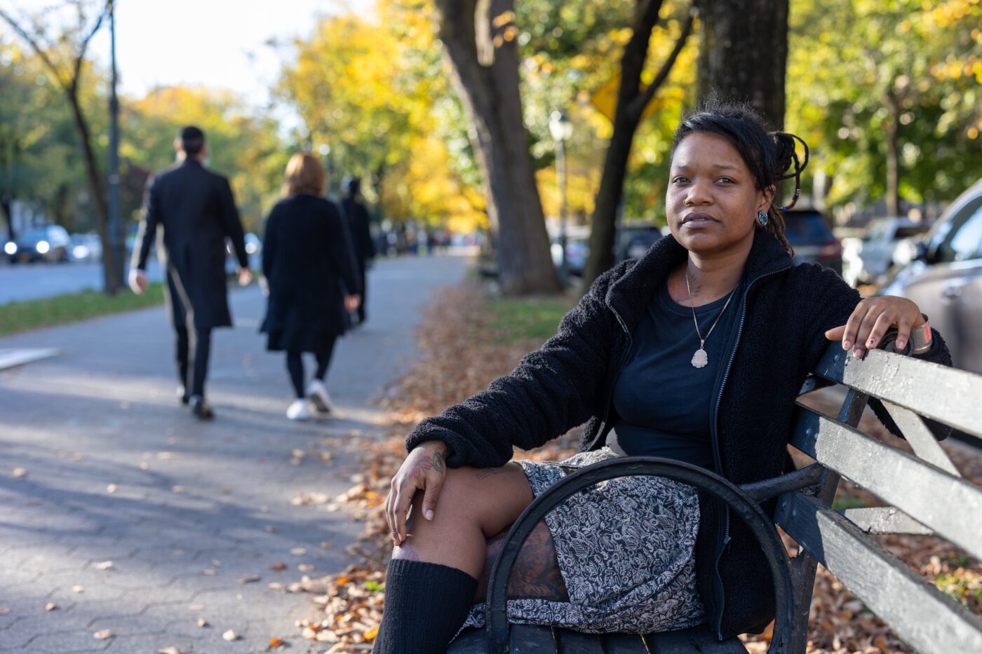 “My mother had a lot of different men in and out. People would come live with us. We were always moving around. I counted the places we lived at one point, and it was over twenty-five. It was chaos, emotional chaos. The not knowing where you’re going to live, not knowing if you’re going to be able to eat. Not knowing clearly what the fuck is actually going on. I moved out and got my own apartment when I turned sixteen. Went to Job Corps, finished Job Corps. Got my GED. By the time I was seventeen I was living by myself, going to college, I had a job. I was meeting a lot of people I would otherwise have never met. I’m proud of myself. I’m living up to my own standard. I made it through all this bullshit. I had enough power to do it. I had enough talent to do it. I felt like a super independent woman. There’s a joy of doing things on your own: the freedom, the not having to answer to anyone. Nobody you have to call and say: ‘Hey, it’s me. This is where I’m going, this is what I’m doing, this is when I’m going to be home.’ There’s also a pain of doing it on your own—and it happens to be that exact same thing.” See less