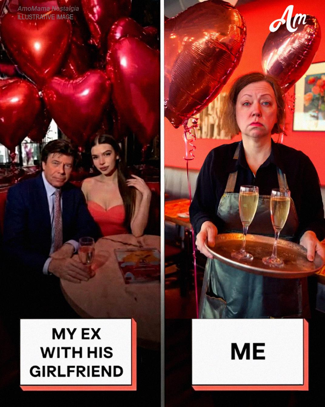 On Valentine’s Day, My Ex Brought His New Girlfriend to the Restaurant Where I Work – After He Mocked My Apron, I Handed Him an Envelope