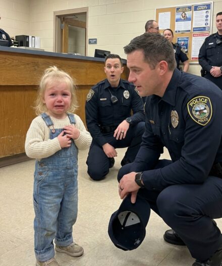 A little girl went to a police station to confess to a serious crime, but what she said left the officer completely shocked.