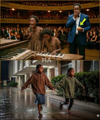 Twin Homeless Girls Asked to Sing in Exchange for a Loaf of Bread, and Everyone Laughed But When…