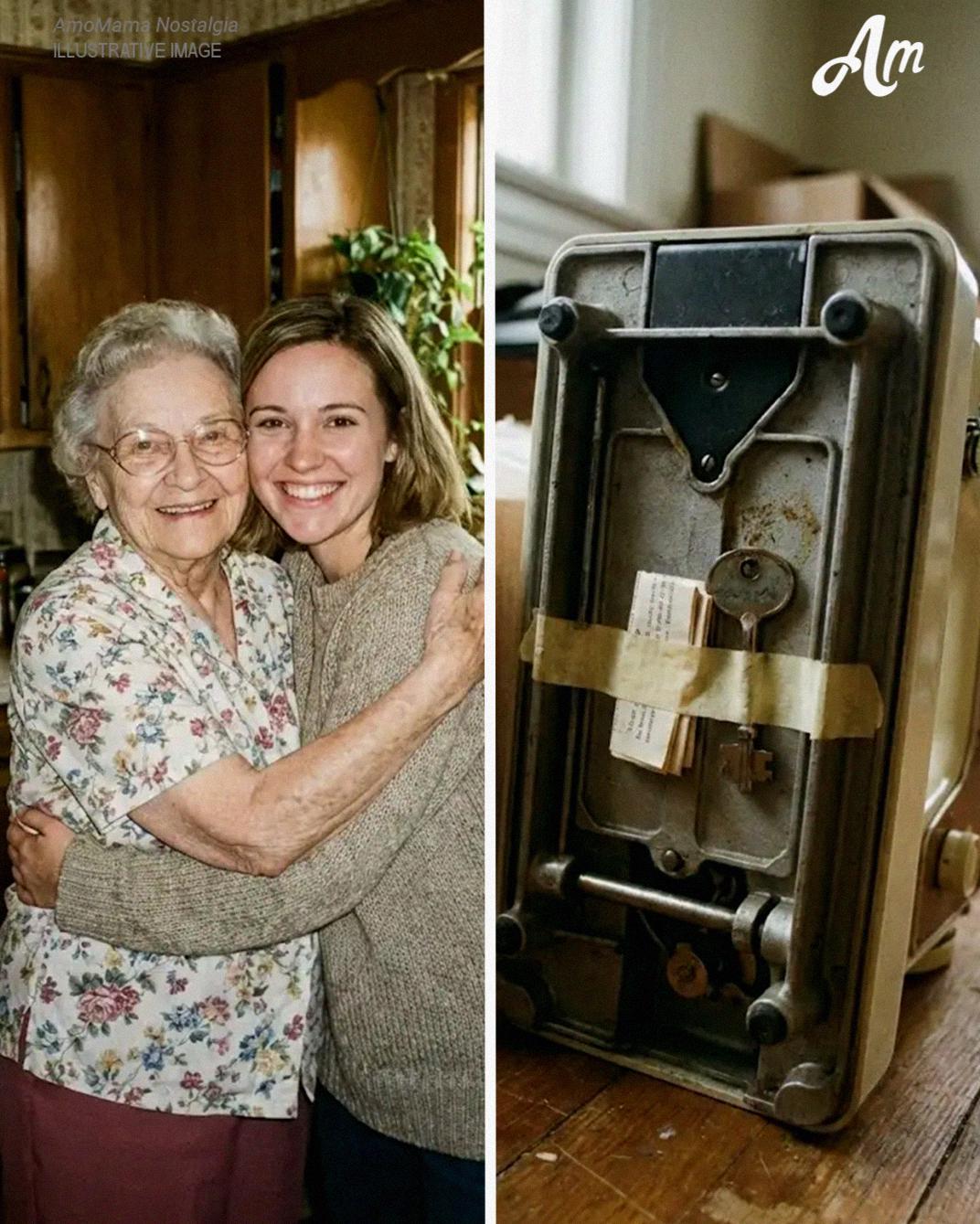 My Grandmother Left Her House to the Neighbor and Gave Me Only Her Old Sewing Machine – Then I Found a Key and a Note Taped to It