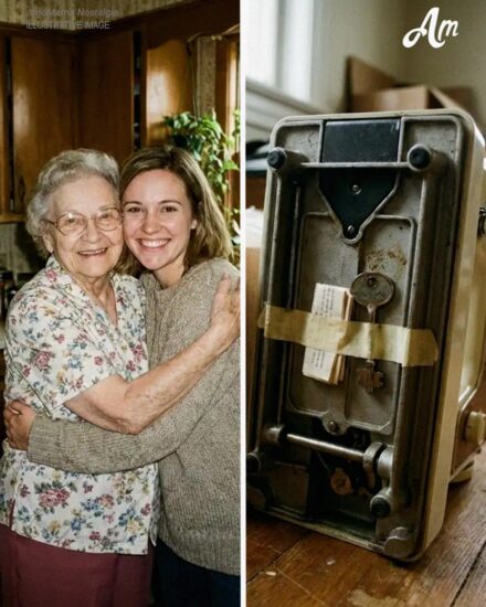 My Grandmother Left Her House to the Neighbor and Gave Me Only Her Old Sewing Machine – Then I Found a Key and a Note Taped to It