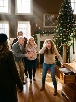 Just ten days before the holidays, I caught my cousin scheming to publicly embarrass me and write me out of the family. Instead of confronting her, I secretly altered all my plans behind the scenes. When Christmas Day arrived, my phone rang with her demanding, “Where the hell are you?” I just chuckled and told her to look inside my top drawer. The moment she laid eyes on what I had left behind, she let out a blood-curdling shriek.