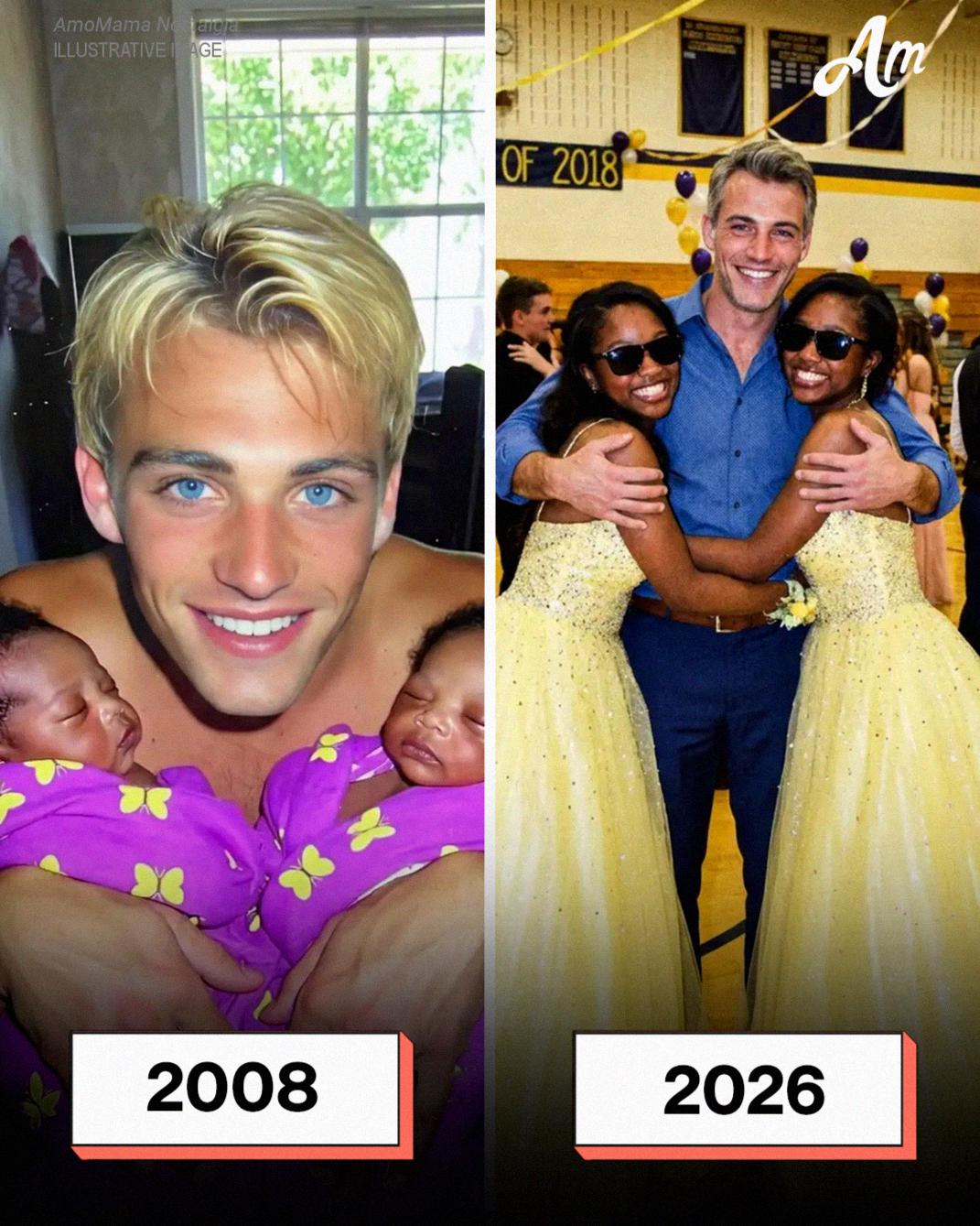 My Wife Abandoned Me with Our Blind Newborn Twins – 18 Years Later, She Returned with One Strict Demand