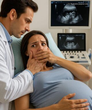 At my last prenatal checkup, the doctor stared at the ultrasound, his hands shaking. In a low voice he said, “You need to leave here and get away from your husband.”