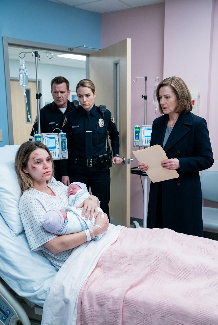 I Never Told My Mother-in-Law I Was a Federal Judge. To Her, I Was Just an Unemployed Gold Digger. Hours after my C-section, she stormed into my hospital suite holding adoption papers and sneered, “You don’t deserve a VIP room. Give one of the twins to my infertile daughter — you can’t handle two.” I pressed the panic button. When security arrived, she screamed that I was unstable. They were seconds away from restraining me… Until the chief recognized my face.