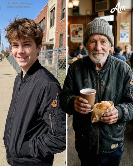 I Saw a Homeless Man Wearing My Missing Son’s Jacket – I Followed Him to an Abandoned House, and What I Found Inside Made Me Nearly Collapse