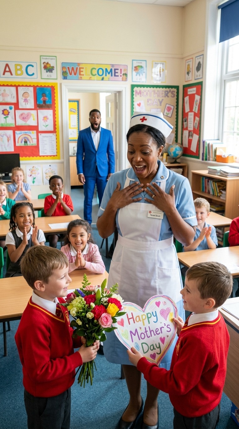 BILLIONAIRE’S TWINS INVITED THE MAID FOR MOTHER’S DAY — WHAT HE SAW LEFT HIM SPEECHLESS