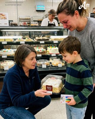 I Bought a Birthday Cake for a Little Boy Whose Mom Was Crying in the Bakery – the Next Week, My Sister Called Screaming, ‘Do You Know Who That Was?’