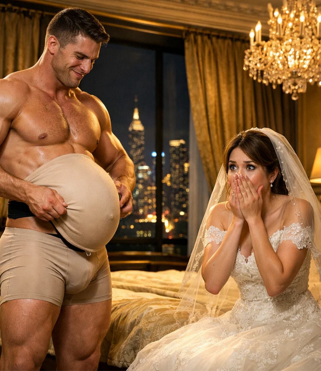 She was forced to marry the “Billionaire Pig” to settle her family’s debts, but on their anniversary night, she screamed as he shed his “skin,” revealing the man everyone dreamed of.