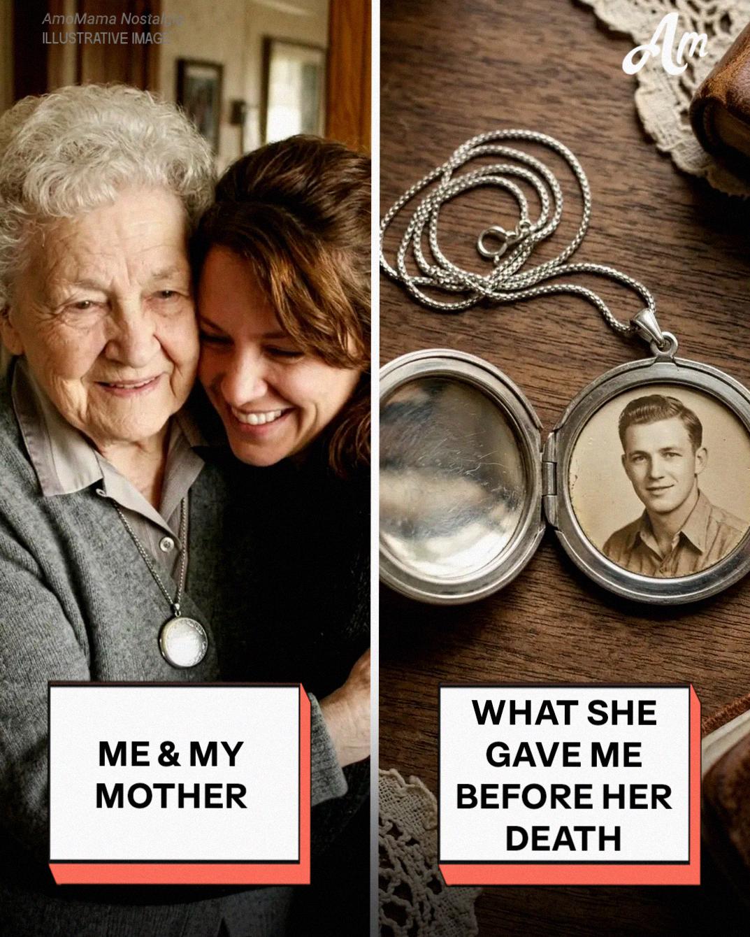 My Mother Gave Me a Locket with a Stranger’s Photo – At Her Funeral, the Man Found Me and Revealed the Truth She Took to Her Grave