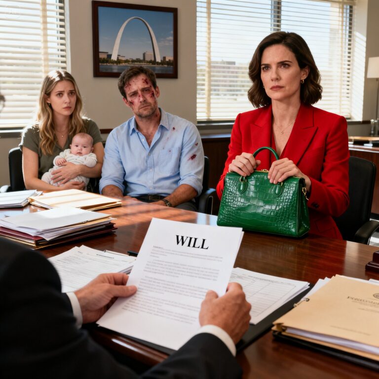 After my mother-in-law passed away, I went to the reading of her will—only to find my husband sitting there with his mistress… and a newborn in her arms. They didn’t even look embarrassed. Like they’d been waiting for me to crumble. But when the lawyer opened the envelope and began reading her final words, the room went dead quiet—and my husband’s face drained of color. – News