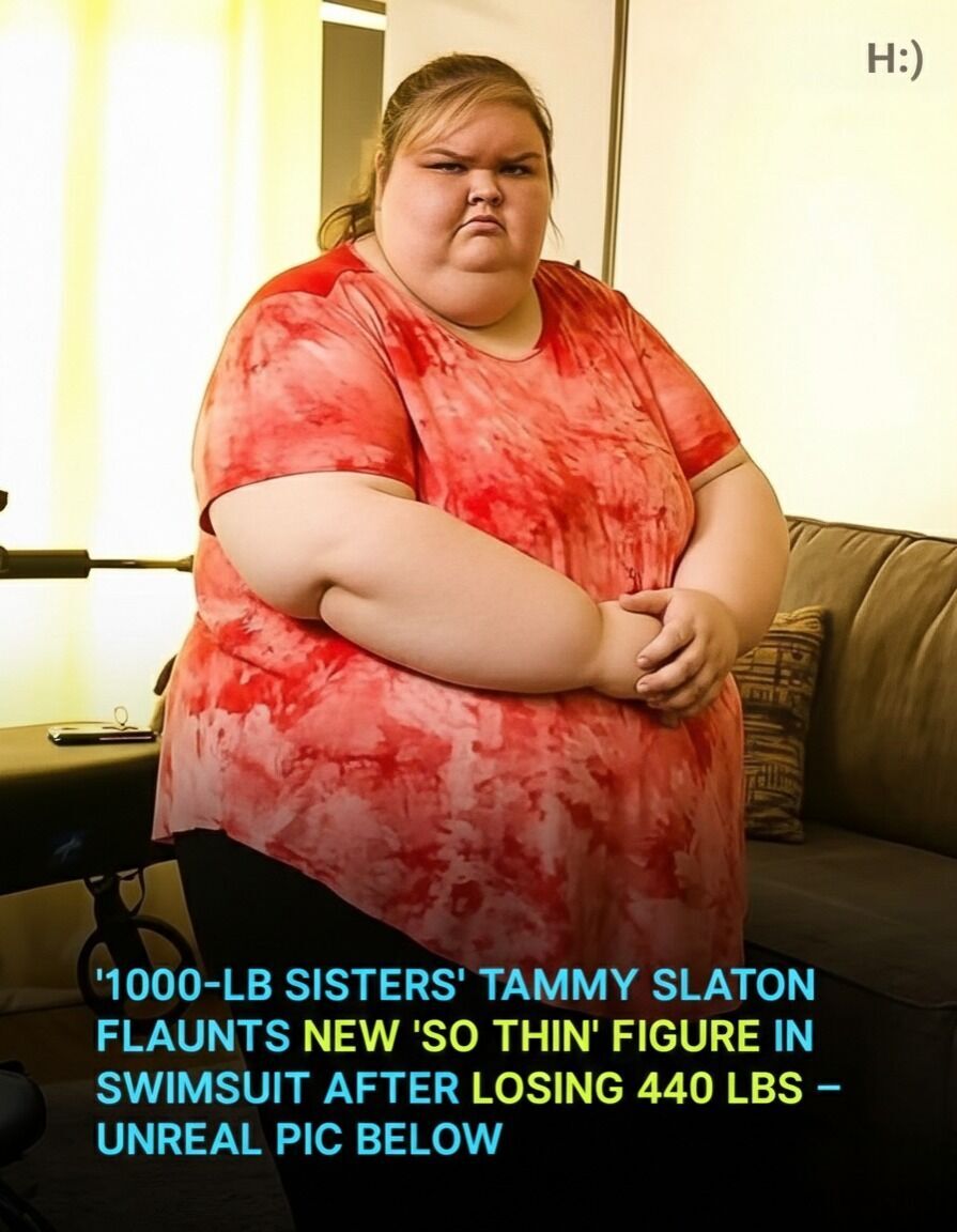 ‘1000-Lb. Sisters’ Star Tammy Slaton Reveals Dramatic 440-Pound Weight Loss, Showcasing Her Stunningly Slim New Figure in Swimwear, Sparking Emotional Reactions, Fan Praise, and Conversations About Her Health Journey, Transformation Milestones, Confidence Growth, and Inspiring Commitment to a Life-Changing Wellness Journey