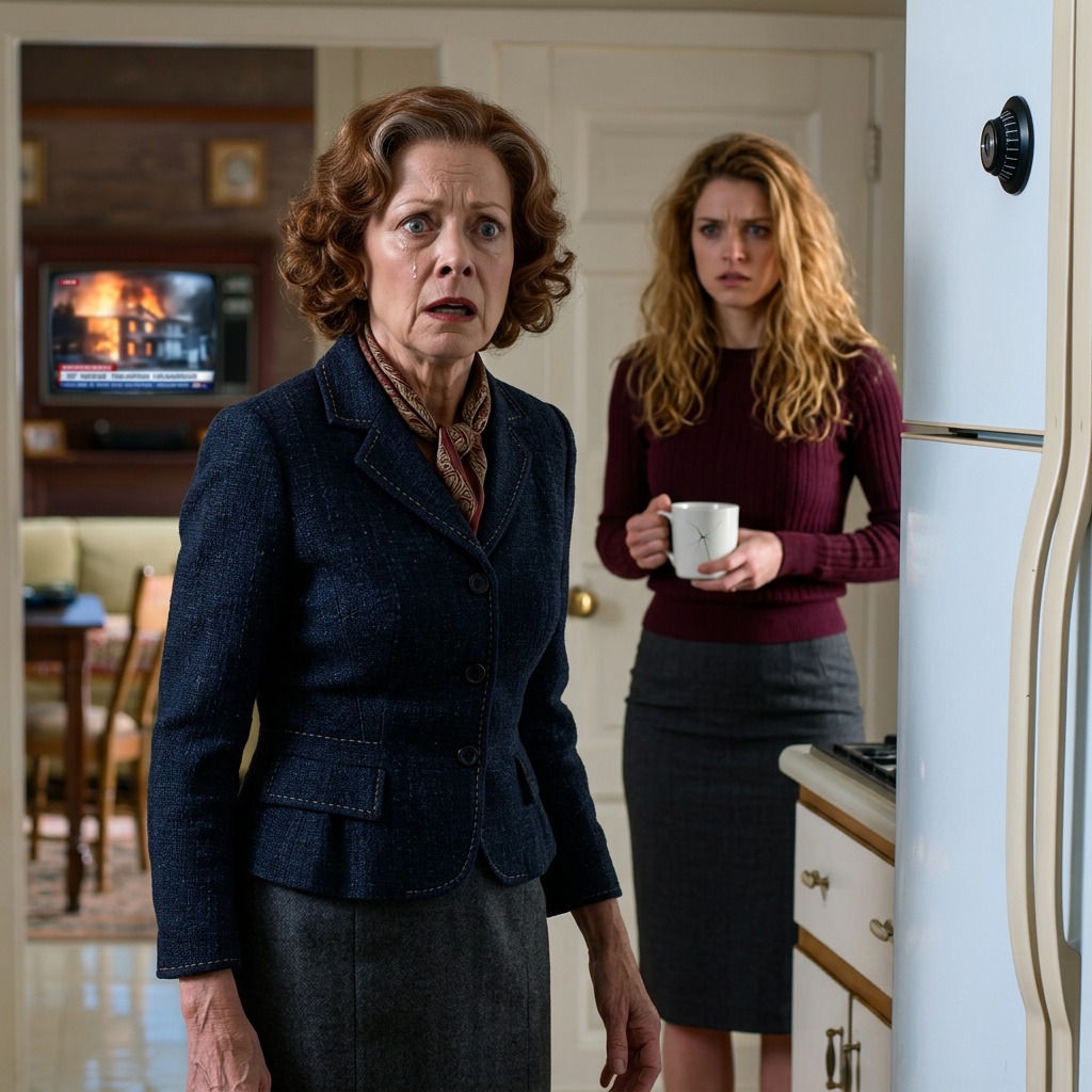 When I came home one October evening, there was a heavy black lock on the pantry door in my own kitchen. My daughter-in-law smiled and called it “a shared space.” I said nothing. At dawn, I quietly removed the lock, left a single handwritten note, and phoned my lawyer. By dinner, my son was carving roast chicken while I asked for one thing: the date they’d be moving out of the house I paid for alone.