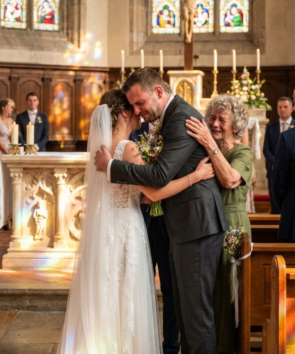 Marco came over and hugged me tightly.