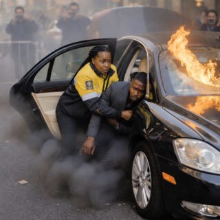 No One Helped Dying Stranger In Burning Car Except A Poor Orphan Unaware He’s A Billionaire Bykate March 19, 2026 Ne