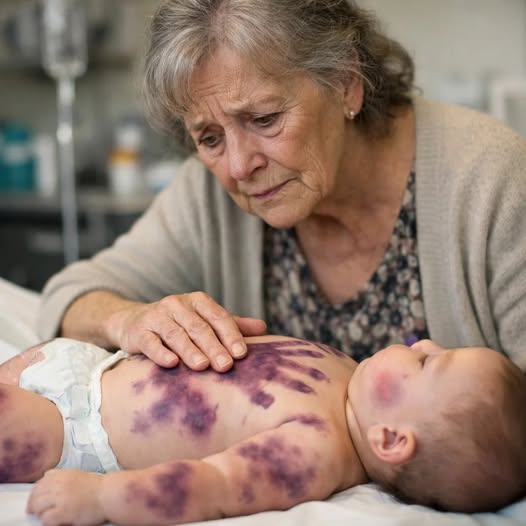 My Grandson Wouldn’t Stop Crying — When I Checked His Diaper, I Froze And Rushed Him To The Hospital