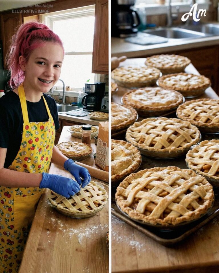 My 14-Year-Old Daughter Baked 40 Apple Pies for the Local Nursing Home – I Started Shaking When Two Armed Officers Knocked on My Door at Dawn