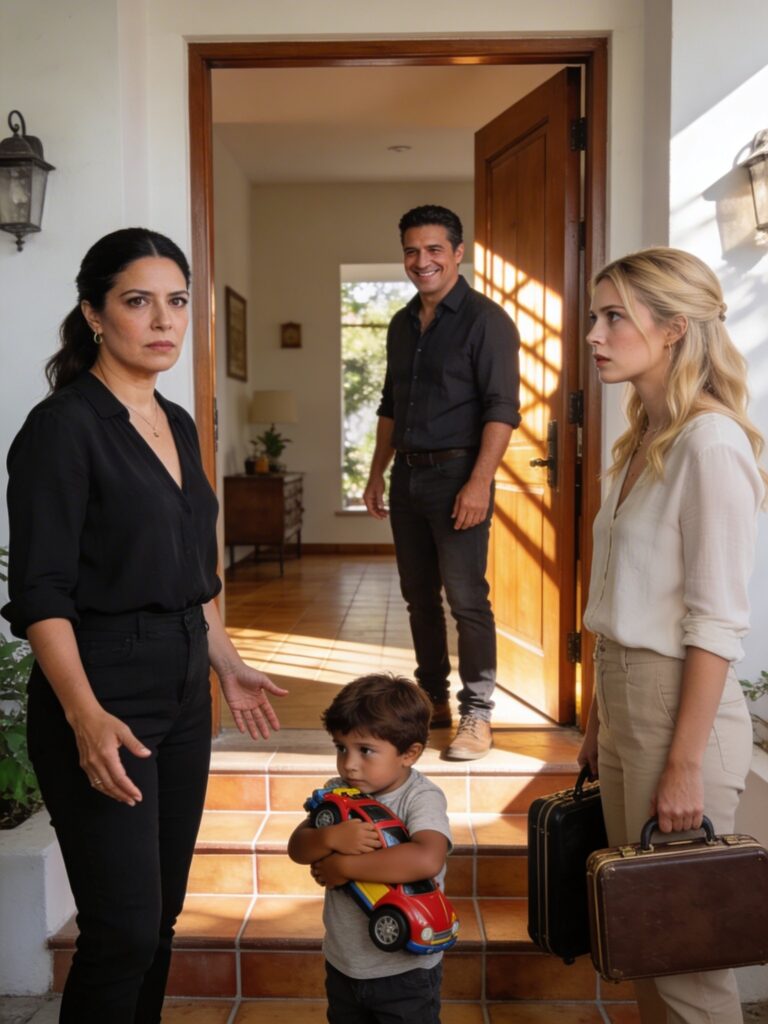 When my husband came back after three years working far away, he didn’t come back alone.