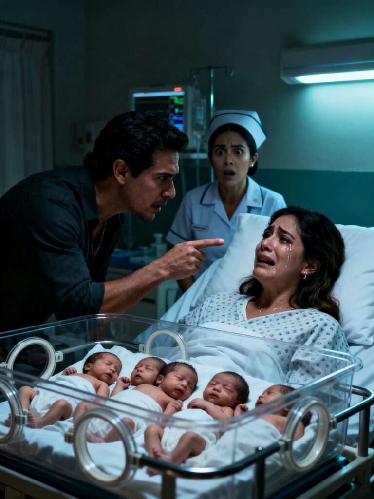 In 1995, he abandoned his wife at the hospital after the birth of five dark-skinned babies. Thirty years later, the truth revealed by a DNA test shook the world.