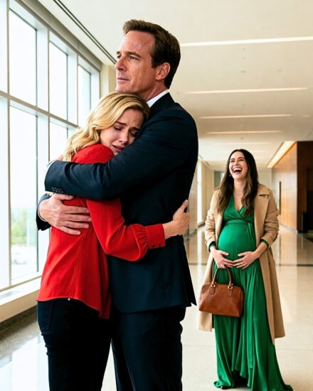 On the day of the divorce, he married his mistress…and the pregnant wife left smiling with a secret…