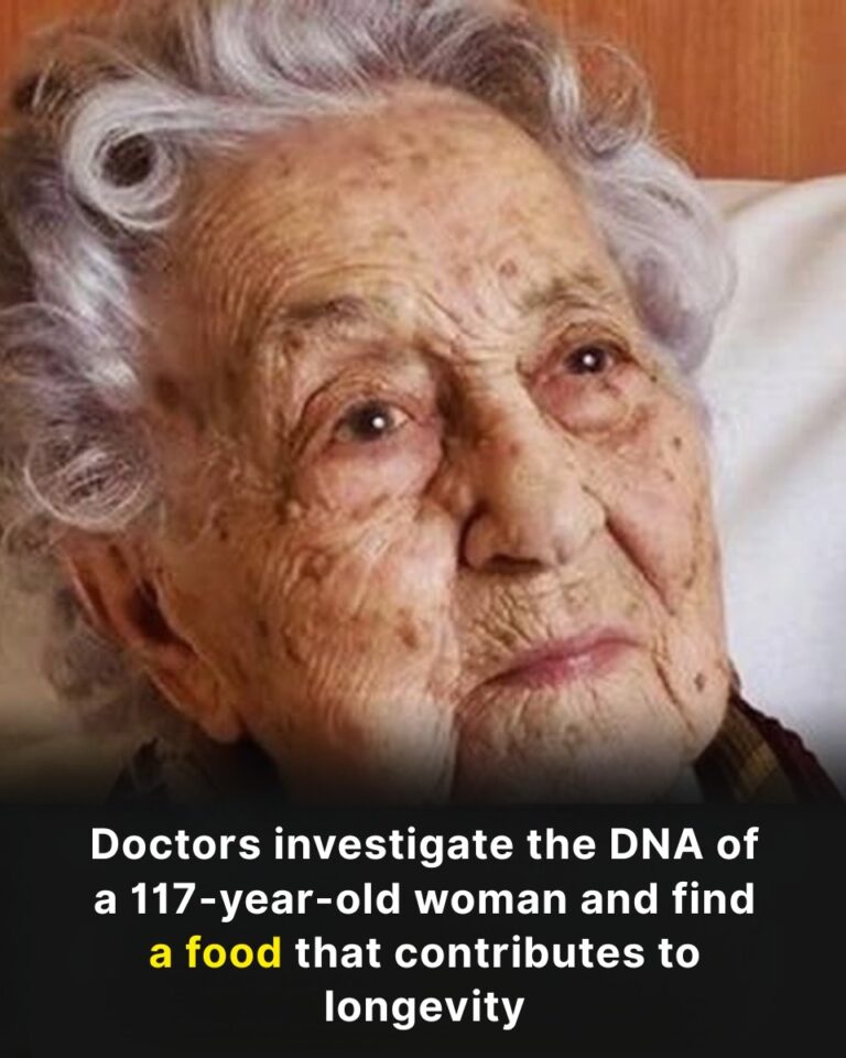 The surprising discovery behind the DNA of a 117-year-old woman: the food that could help you live longer