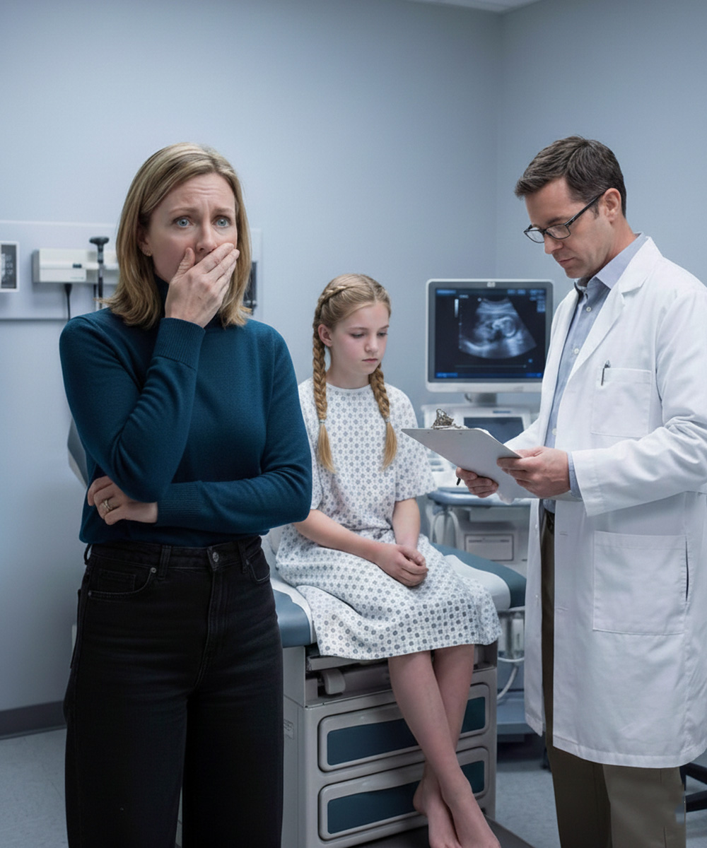 My 15-year-old daughter had been complaining of nausea and stomach pain. My husband said, “she’s just faking it. Don’t waste time or money.” I took her to the hospital in secret. The doctor looked at the scan and whispered, “there’s somet