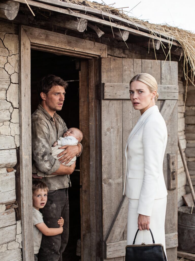 A millionaire knocked on the door of the humblest house in her company… and discovered a reality that no amount of money had ever taught her.