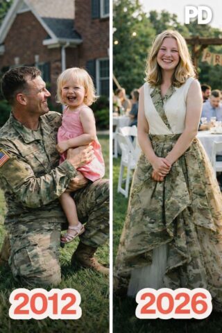 I Made My Prom Dress From My Dad’s Army Uniform in His Honor – My Stepmom Teased Me Until a Military Officer Knocked on the Door and Handed Her a Note That Made Her Face Turn Pale