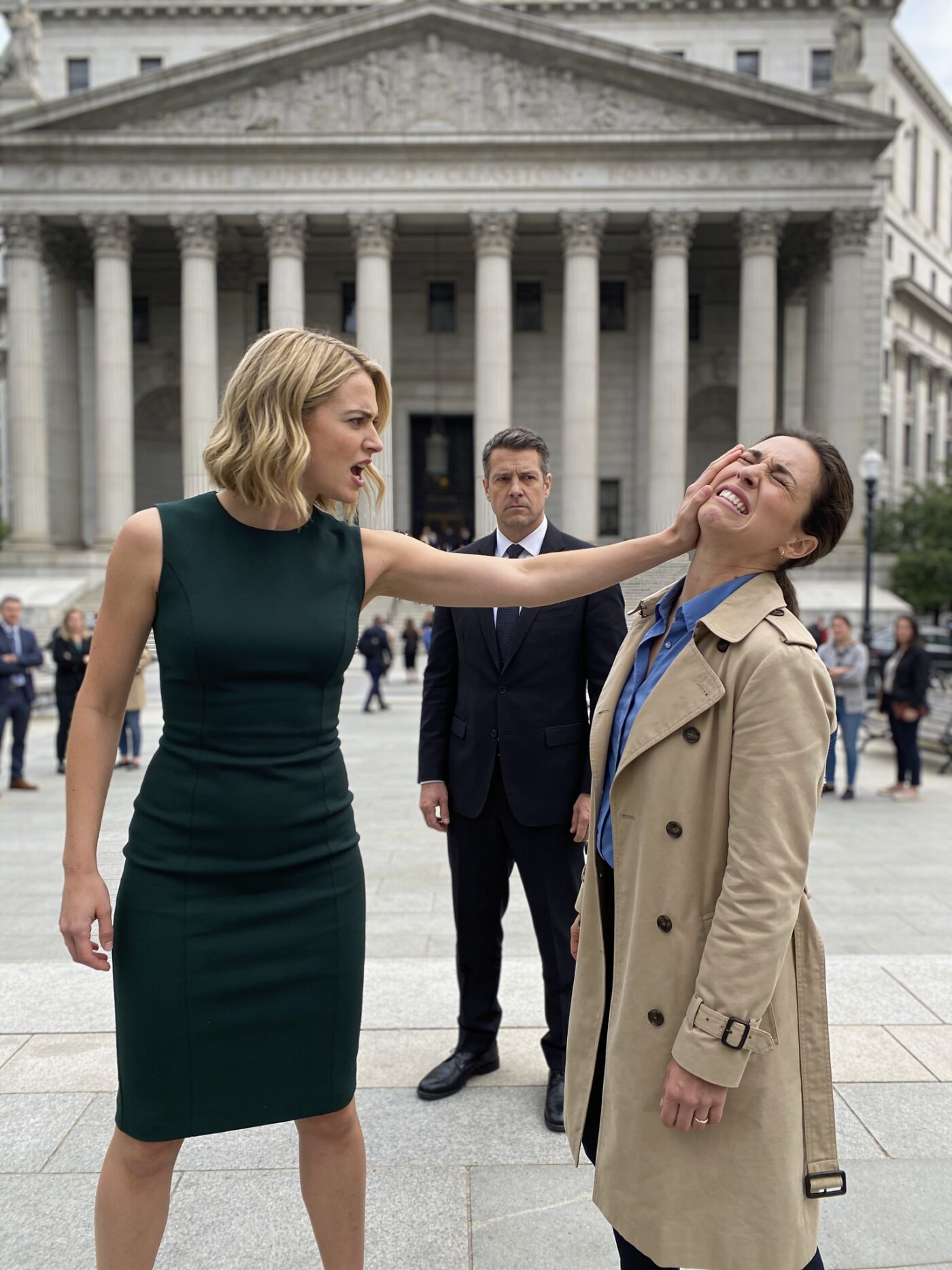 My Husband’s Mistress sʟᴀᴘᴘᴇᴅ Me Outside the Courtroom. I Didn’t Cry, I Didn’t Scream…
