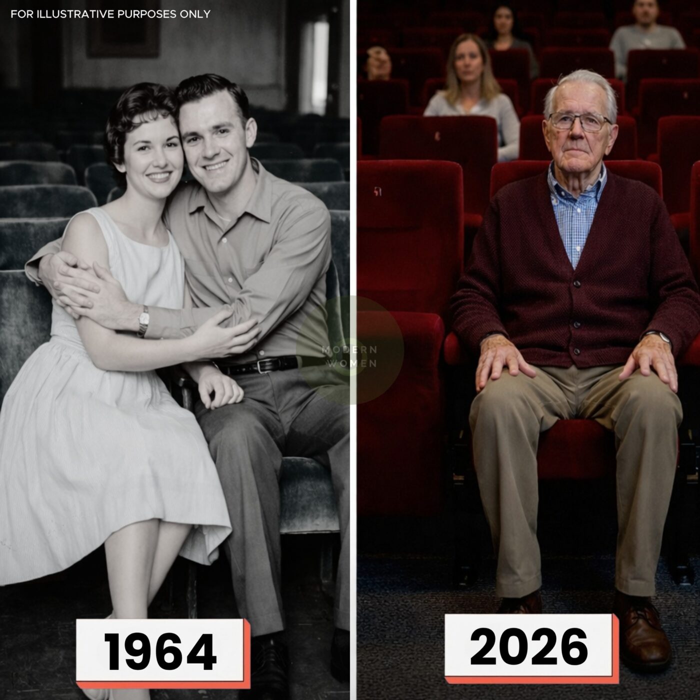 I Went to the Theater Alone on My 63rd Anniversary… Then a Stranger Sat in My Wife’s Seat and Handed Me a Letter and Said, “Your Wife Asked Me to Pass Something on to You”