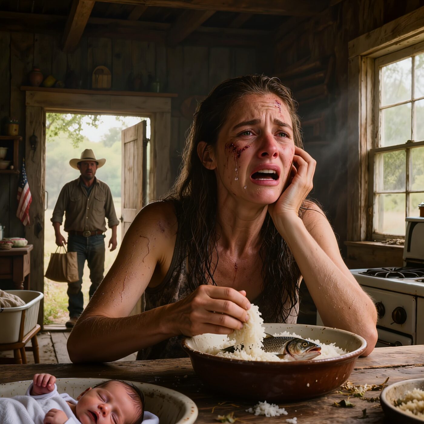 I gave my mother $1.5 million a month to take care of my wife after childbirth, believing that while I was away, she would still be safe. But when I returned early, I found my wife eating spoiled rice with fish bones as if she had been abandoned. What I learned afterward shattered everything I had ever thought about my own family.