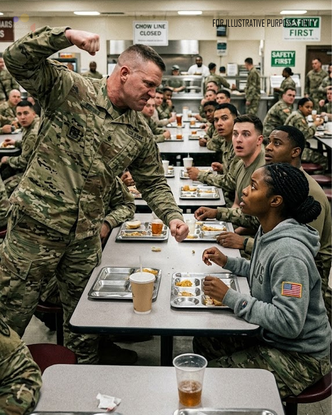 This Arrogant Sergeant Tried To B*lly A Black Woman Out Of Her Seat. He Didn’t Know She Was An Undercover Navy Lieutenant
