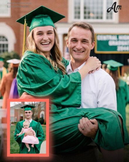 My Dad Raised Me Alone After My Birth Mother Left Me in His Bike Basket at 3 Months Old – 18 Years Later She Showed up at My Graduation
