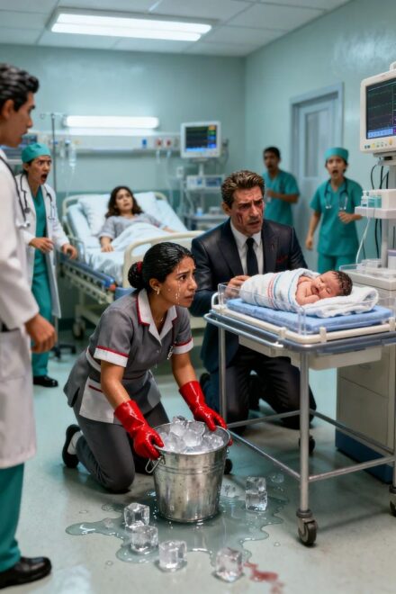 They declared the baby dead… and she stormed in with a bucket of ice – mynraa