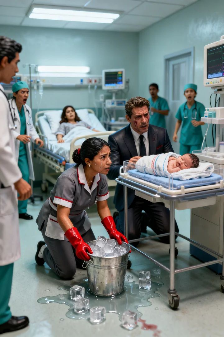 They declared the baby dead… and she stormed in with a bucket of ice – mynraa