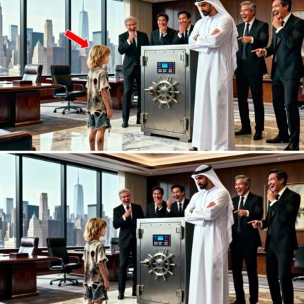 “OPEN THE SAFE AND 100 MILLION DOLLARS WILL BE YOURS!” HE JOKED THE BILLIONAIRE, BUT THE POOR GIRL SURPRISED HIM…