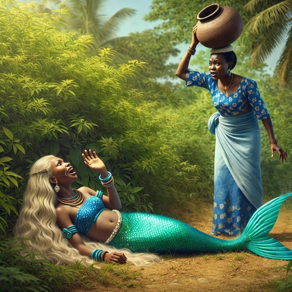 She Saved a Pregnant Mermaid… But What Happened 7 Days Later Shocked the Entire Village!