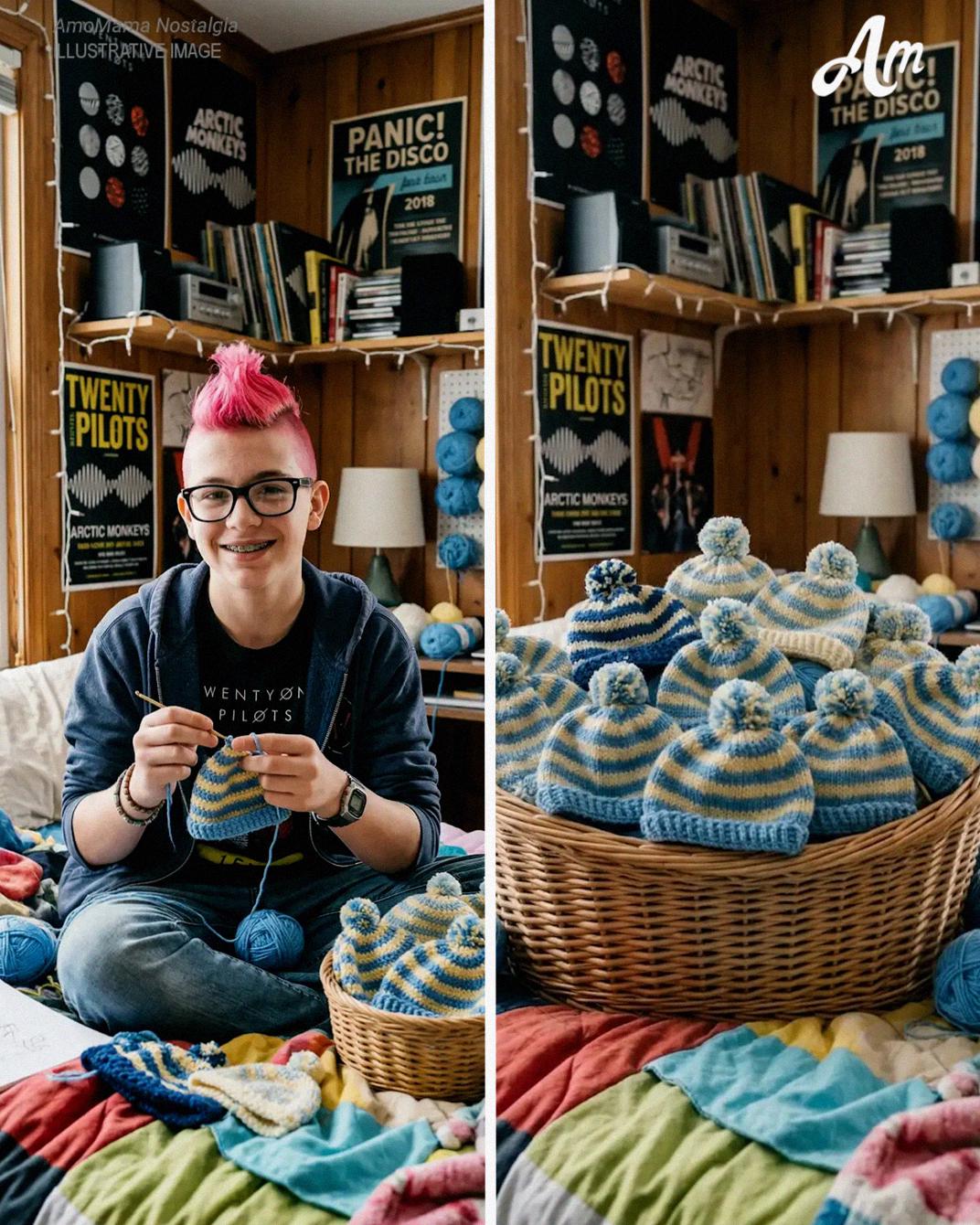 My 15-Year-Old Son Crocheted 17 Hats for Newborn Babies in Intensive Care for Easter – My MIL Burned Them, Then the Town Mayor Showed up on Her Porch