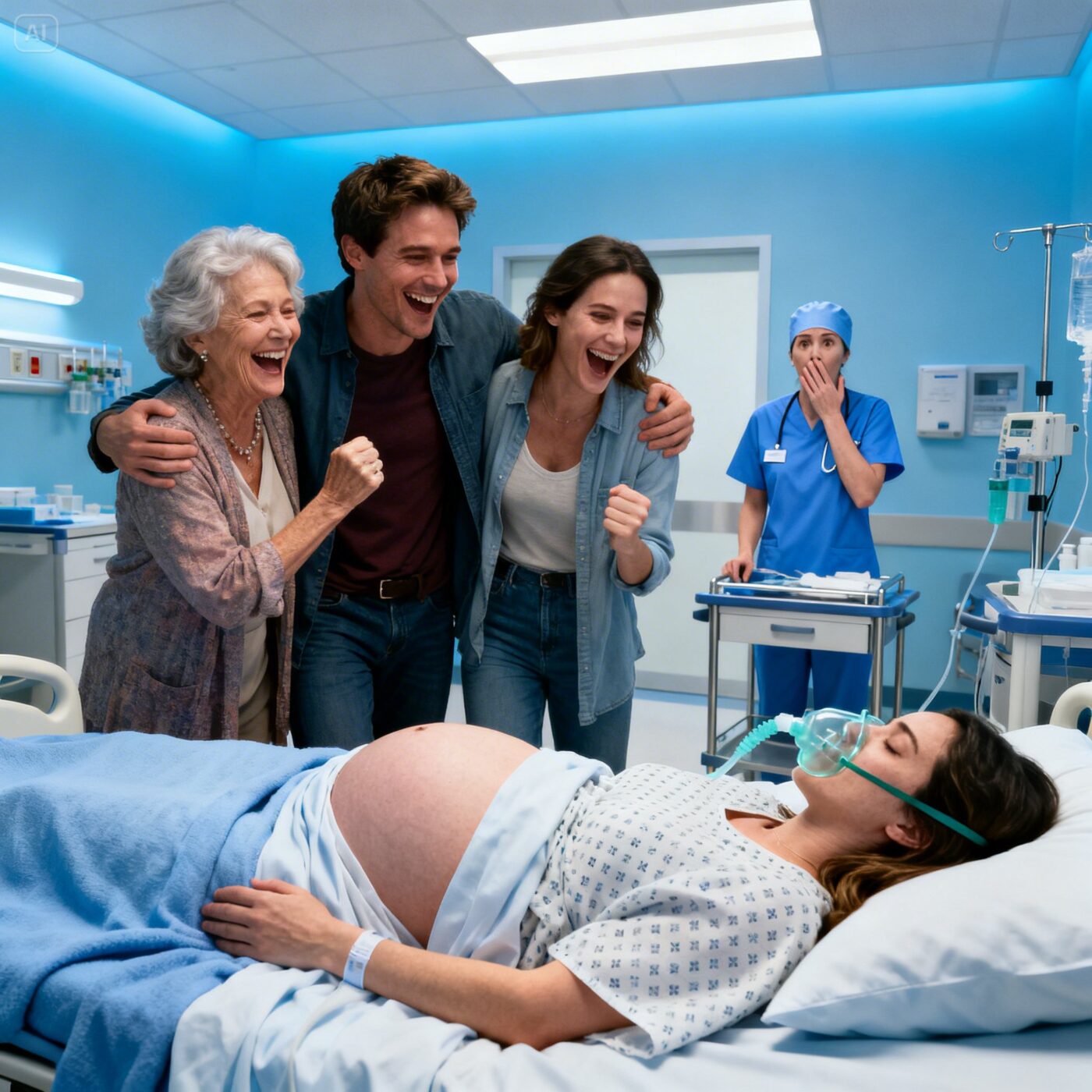 She Died in Childbirth and Her Husband Celebrated… THE DOCTOR REVEALED “IT’S TWINS” AND EVERYTHING CHANGED…