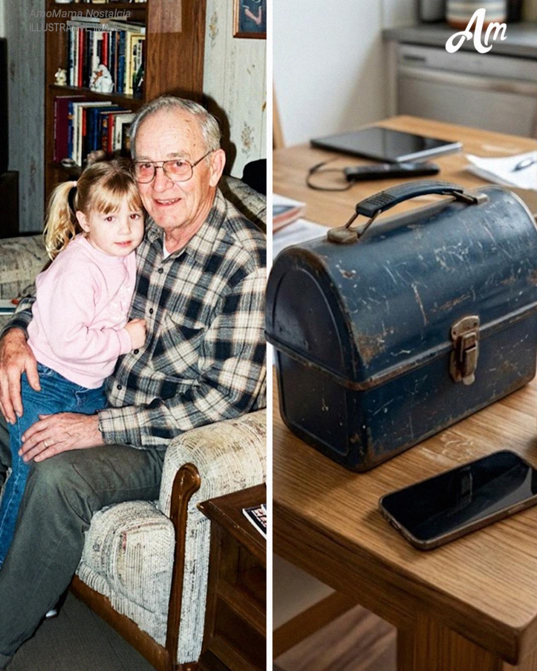 Grandpa Left Me Only the Metal Lunchbox He Carried to Work Every Day, While My Siblings Got a House, Money, and a Car – When I Opened It, My Hands Started Shaking