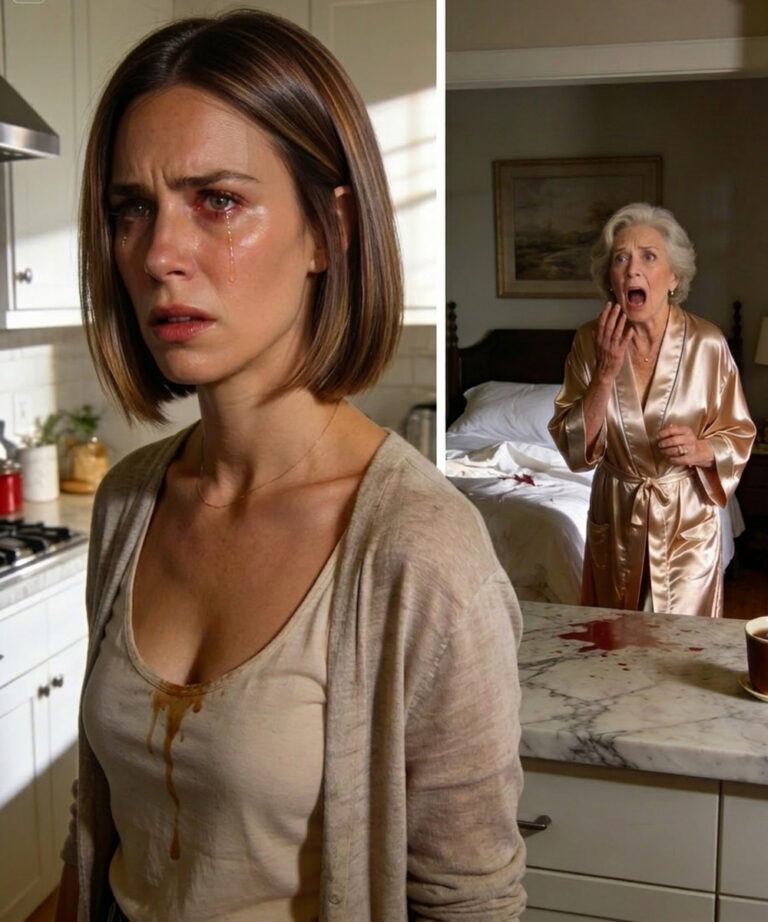 After covering every expense, my mother-in-law still demanded another $5,000. When I refused, she lost control and threw hot coffee in my face. I left in tears, promising she would regret it. The next morning, she woke up to a harsh surprise waiting for her.