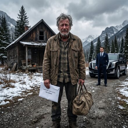 After my wife died, my son sued me and took everything I had. I was left with only a bag and moved into her old cabin in the mountains. Two weeks later, while cleaning the place, I found a sealed envelope hidden behind a painting. “If you’re reading this… it has already begun.”