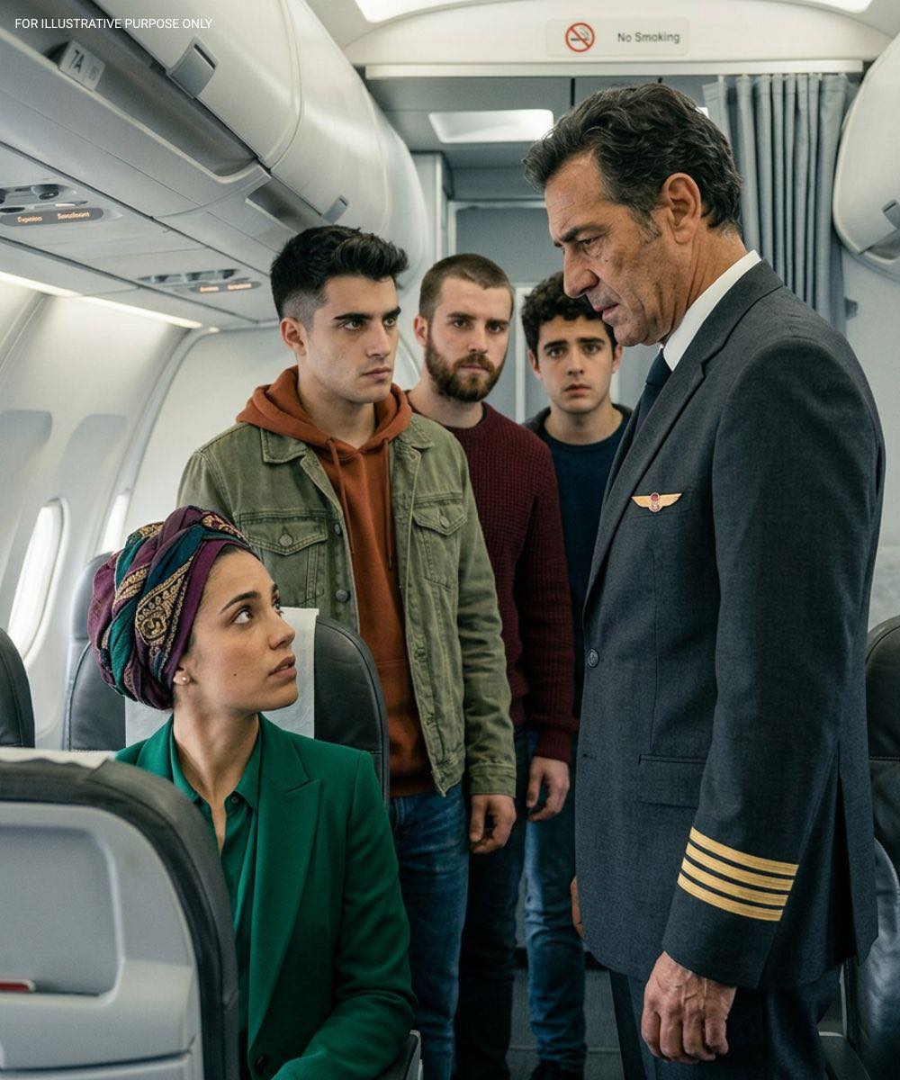 The flight from Madrid to New York was about to take off when Captain Alejandro Martinez noticed something that deeply disturbed him.